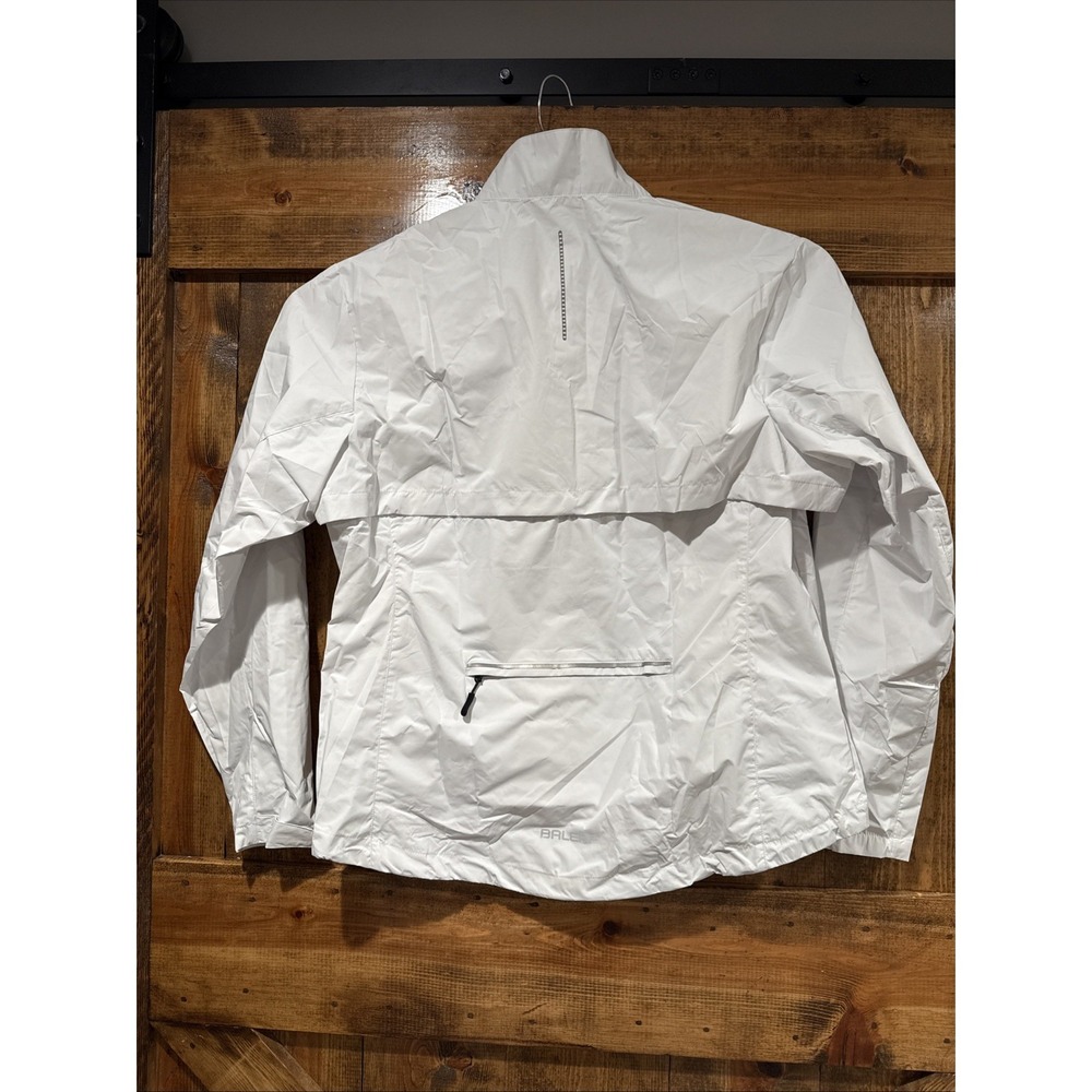Baleaf White Cycling Running Jacket Coat Windbreaker Waterproof XXL New - Picture 6 of 10